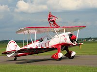 Wingwalkers, Duxford 2007 - pic by Nigel Key