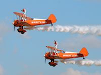 Wingwalkers, Duxford 2010 - pic by Nigel Key