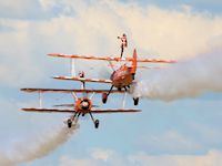 Wingwalkers, Duxford 2010 - pic by Nigel Key