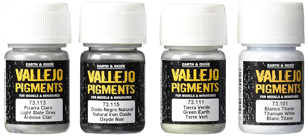 Snow, Soot & Ashes Pigment Set