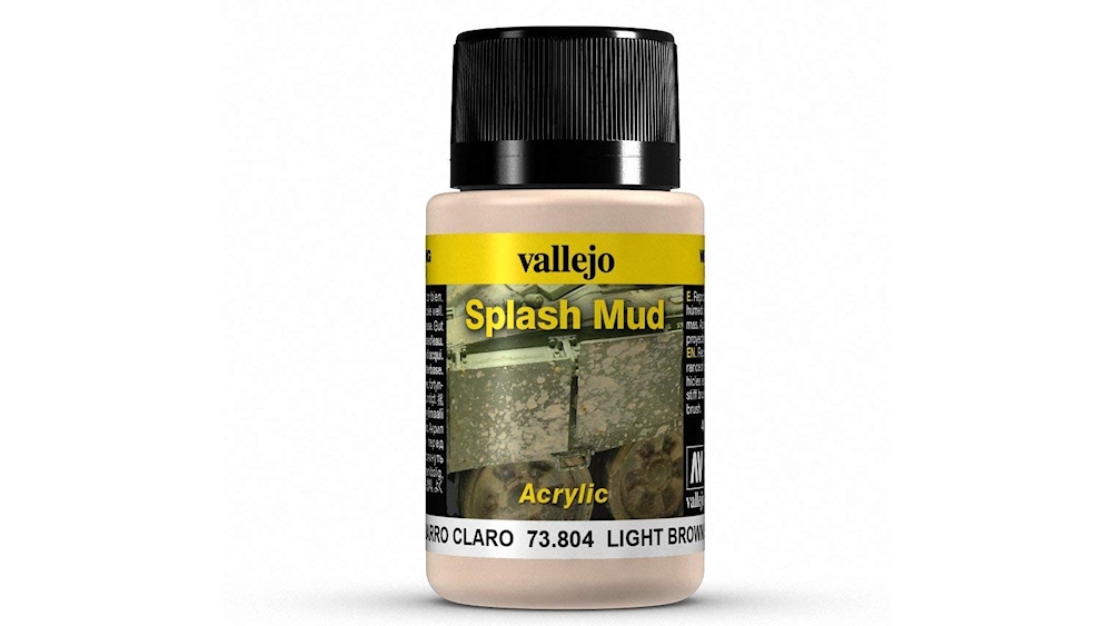 Light Brown Splash Mud