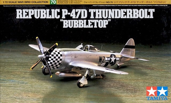 60770 - Republic P-47D Thunderbolt 'Bubbletop'