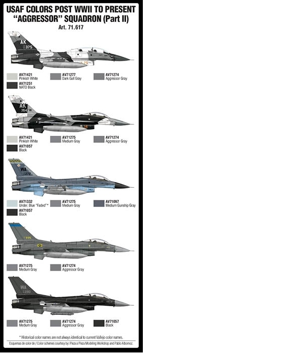 71.617 - USAF Post WWII To Present Aggressor Sqd