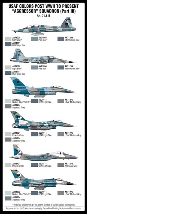 71.618 - USAF Post WWII To Present Aggressor Sqd