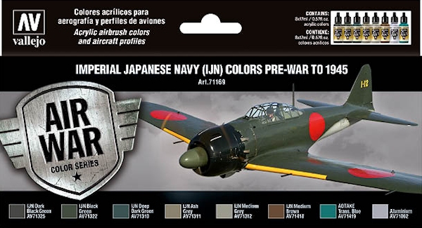 Vallejo Model Air Set 71166 - Luftwaffe Colors 1941 to End-War