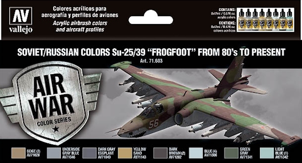 71.603 - Soviet/Russian Su-25/39 Frogfoot 1980's On