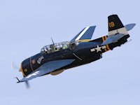 Grumman TBM-3A Avenger, Duxford 2013 - pic by Nigel Key