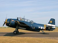 Grumman TBM-3A Avenger, Duxford 2013 - pic by Nigel Key