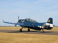Grumman TBM-3A Avenger, Duxford 2013 - pic by Nigel Key