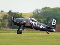 Grumman F8F-2P 'Bearcat', Duxford 2007 - pic by Nigel Key