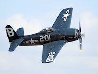 Grumman F8F-2P 'Bearcat', Duxford 2012 - pic by Nigel Key