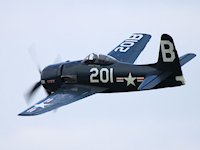 Grumman F8F-2P 'Bearcat', Duxford 2014 - pic by Nigel Key