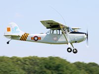 Cessna O-1E 'Bird Dog', Old Warden 2007 - pic by Nigel Key