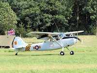 Cessna O-1E 'Bird Dog', Old Warden 2007 - pic by Nigel Key