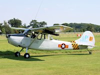 Cessna O-1E 'Bird Dog', Old Warden 2007 - pic by Nigel Key