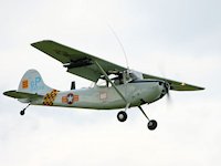 Cessna O-1E 'Bird Dog', Old Warden 2008 - pic by Nigel Key