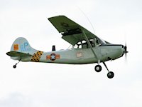 Cessna O-1E 'Bird Dog', Old Warden 2008 - pic by Nigel Key