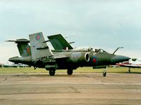 Blackburn Buccaneer, Cranfield 1992 - pic by Dave Key