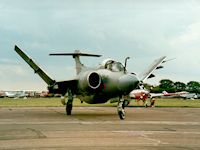 Blackburn Buccaneer, Cranfield 1992 - pic by Dave Key