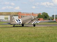 Douglas C-47A 'Skytrain', Abingdon 2009 - pic by Nigel Key