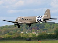 Douglas C-47A 'Skytrain', Abingdon 2009 - pic by Nigel Key