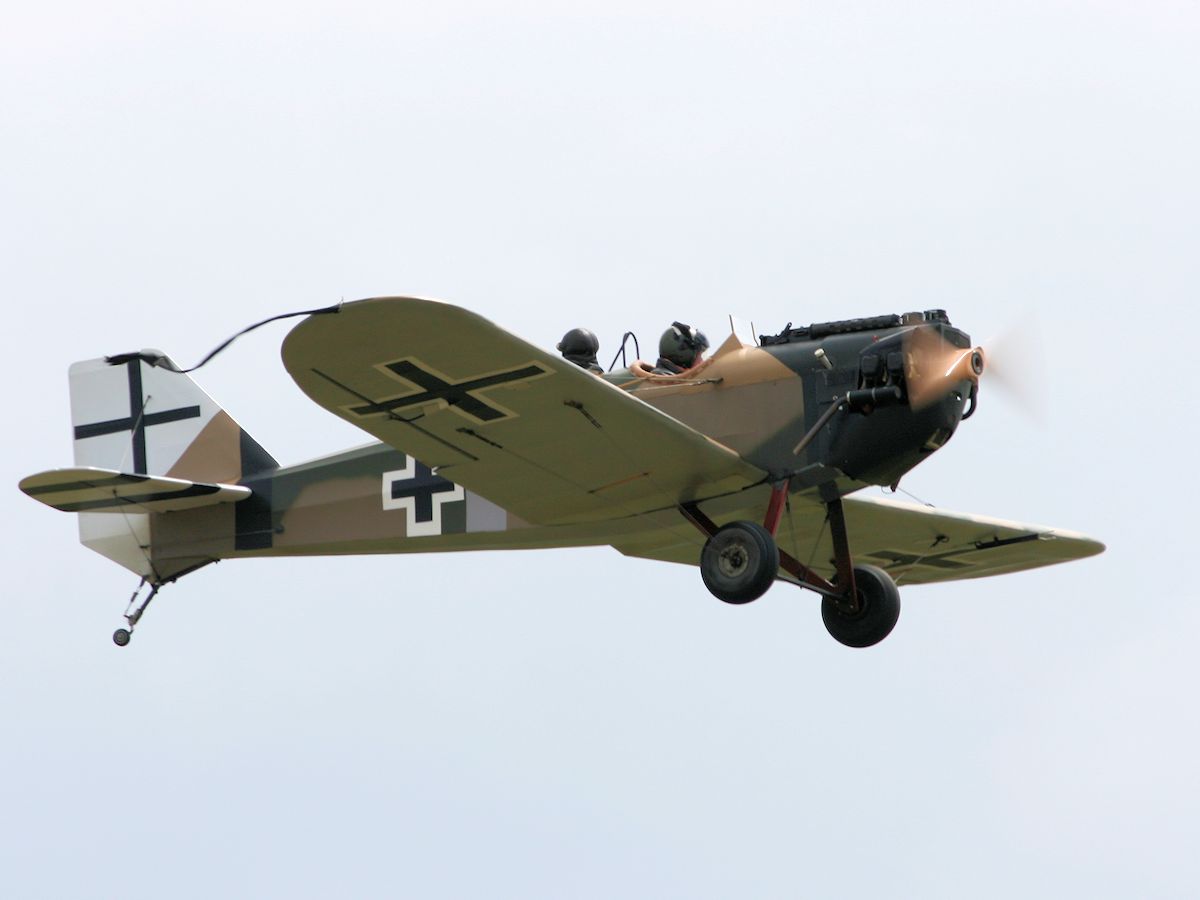 Junkers CL1, Cosford 2010 - pic by Nigel Key
