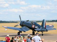 Vought F4U-7 'Corsair', Duxford 2010 - pic by Nigel Key