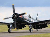 Vought F4U-4 'Corsair', Duxford 2011 - pic by Nigel Key