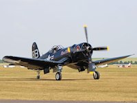 Vought F4U-4 'Corsair', Duxford 2013 - pic by Nigel Key