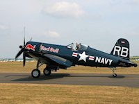 Vought F4U-4 'Corsair', Duxford 2013 - pic by Nigel Key