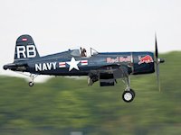 Vought F4U-4 'Corsair', RIAT 2013 - pic by Nigel Key