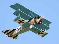 Fokker DR1 Driedecker, Duxford 2009 - pic by Nigel Key