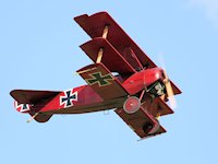 Fokker DR1 Driedecker, Duxford 2009 - pic by Nigel Key