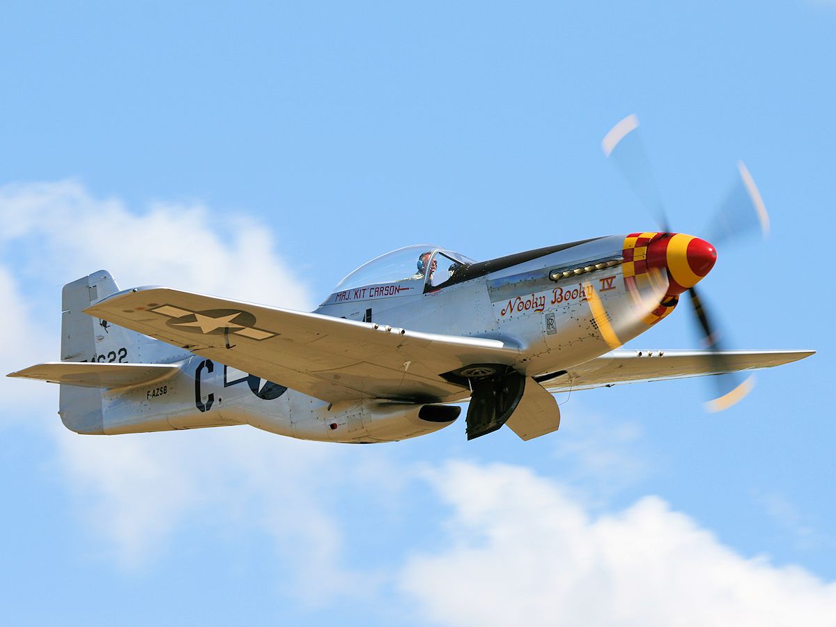 North American P-51D Mustang, Duxford 2010 - pic by Nigel Key
