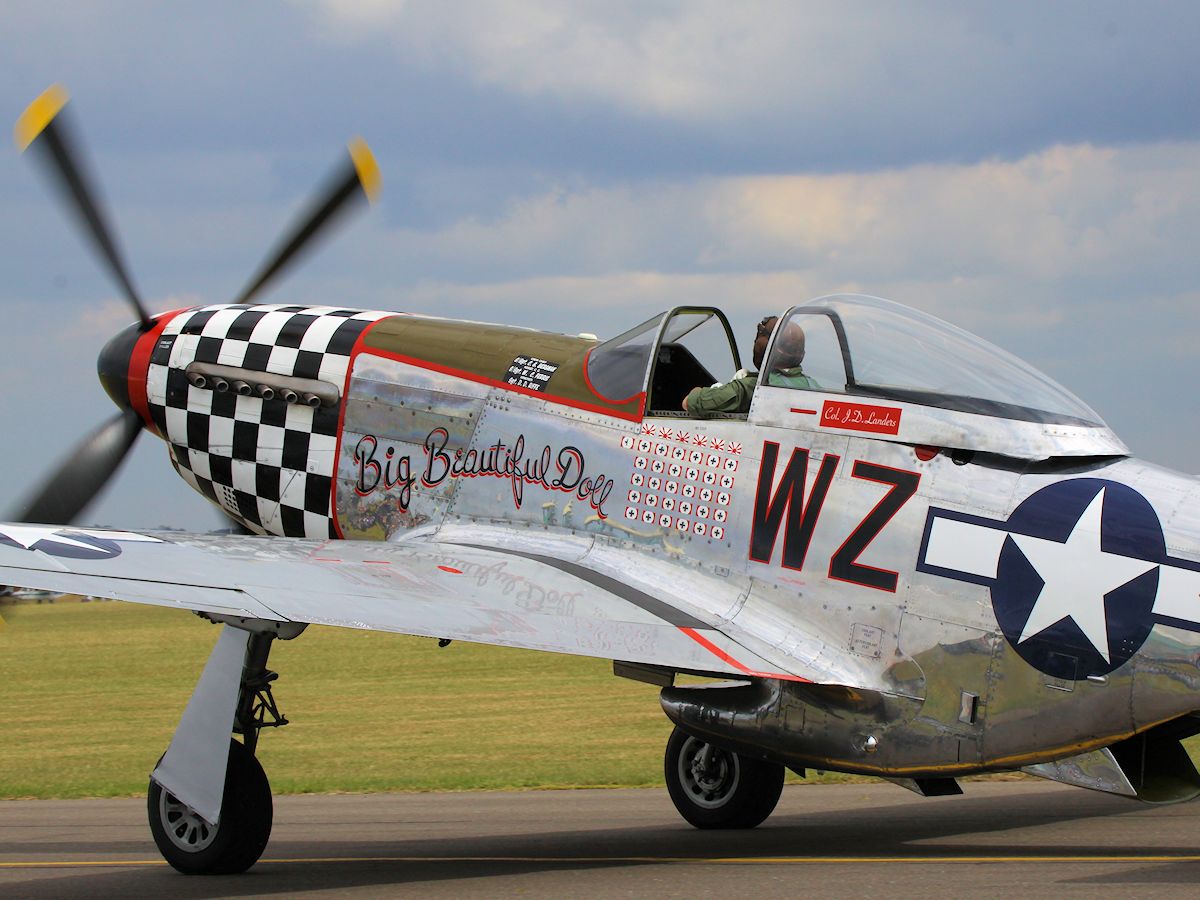 North American P-51D Mustang, Duxford 2011 - pic by Nigel Key