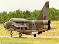 English Electric Lightning, Bruntingthorpe 1994 - pic by Dave Key