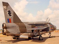 English Electric Lightning, Bruntingthorpe 1995 - pic by Dave Key