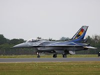 General Dynamics F-16 'Falcon', RIAT 2013 - pic by Nigel Key