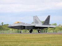 Lockheed Martin F-22 'Raptor', RIAT 2017 - pic by Nigel Key