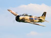 North American T-28 'Fennec', Old Warden 2007 - pic by Nigel Key