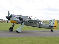 Focke-Wulf Fw 190, Duxford 2009 - pic by Dave Key