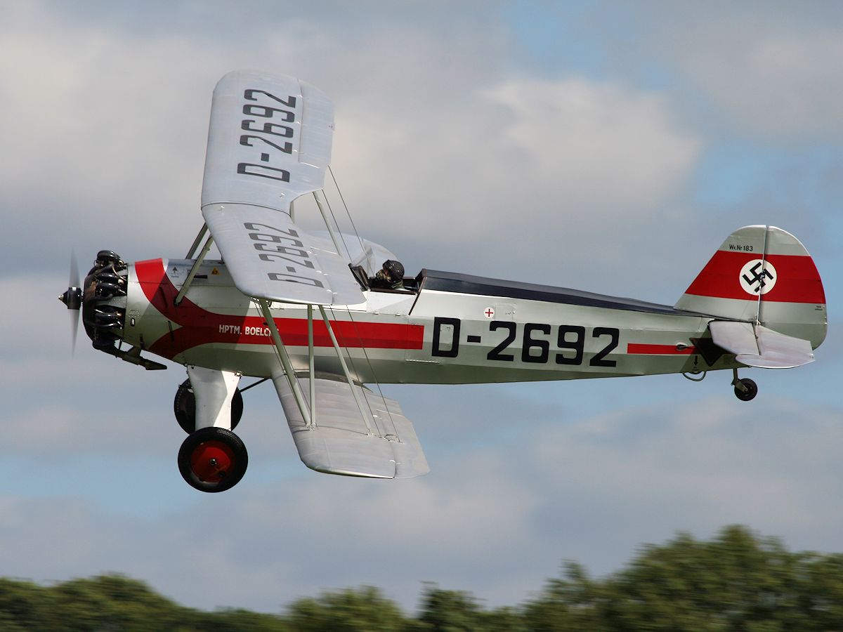 Focke-Wulf FW44 'Stieglitz' - pic by Nigel Key