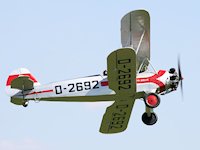 Focke-Wulf FW44 'Stieglitz', Old Warden 2007 - pic by Nigel Key