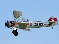 Focke-Wulf FW44 'Stieglitz', Old Warden 2007 - pic by Nigel Key