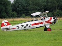 Focke-Wulf FW44 'Stieglitz', Old Warden 2008 - pic by Nigel Key