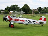 Focke-Wulf FW44 'Stieglitz', Old Warden 2009 - pic by Nigel Key