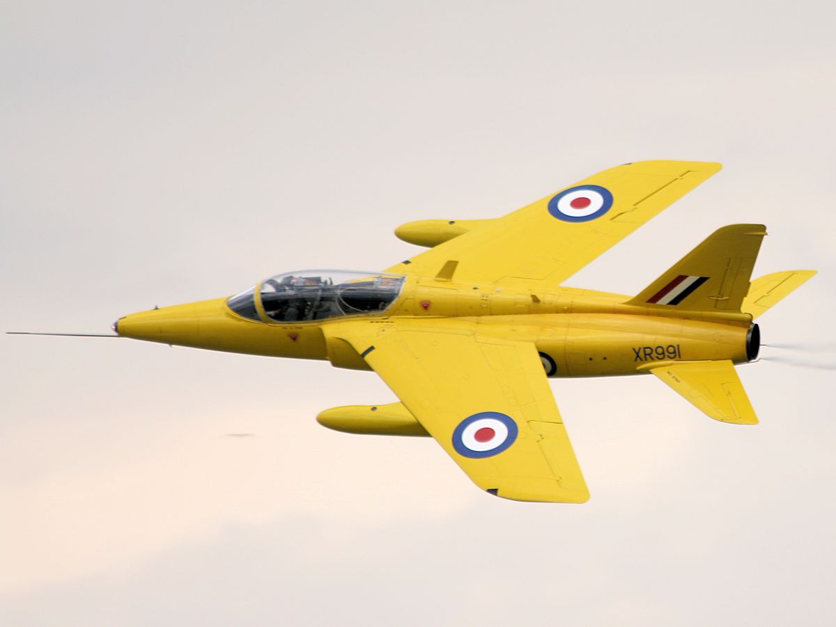 Folland Gnat, Kemble 2008 - pic by Nigel Key