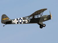 Piper L-4J 'Grasshopper', Duxford 2013 - pic by Nigel Key