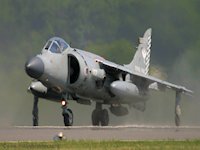 BAe Sea Harrier FA2, RIAT 2005 - pic by Dave Key