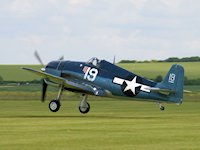 Grumman F6F 'Hellcat', Duxford 2007 - pic by Nigel Key